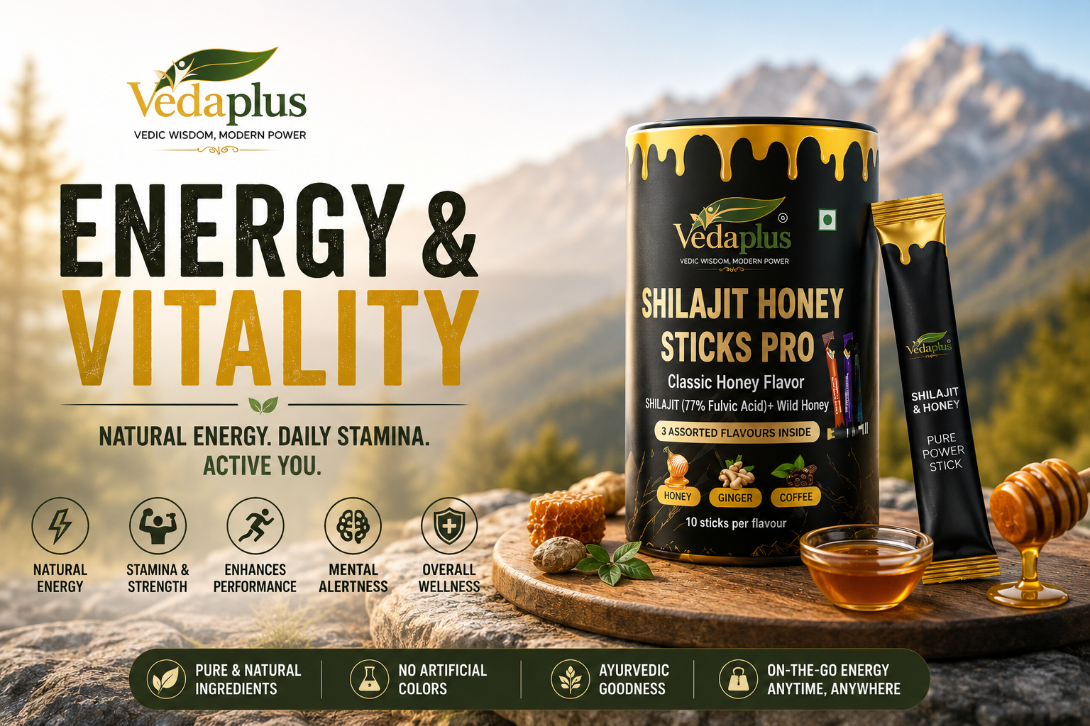 Energy & Vitality Natural Wellness for an Active Lifestyle