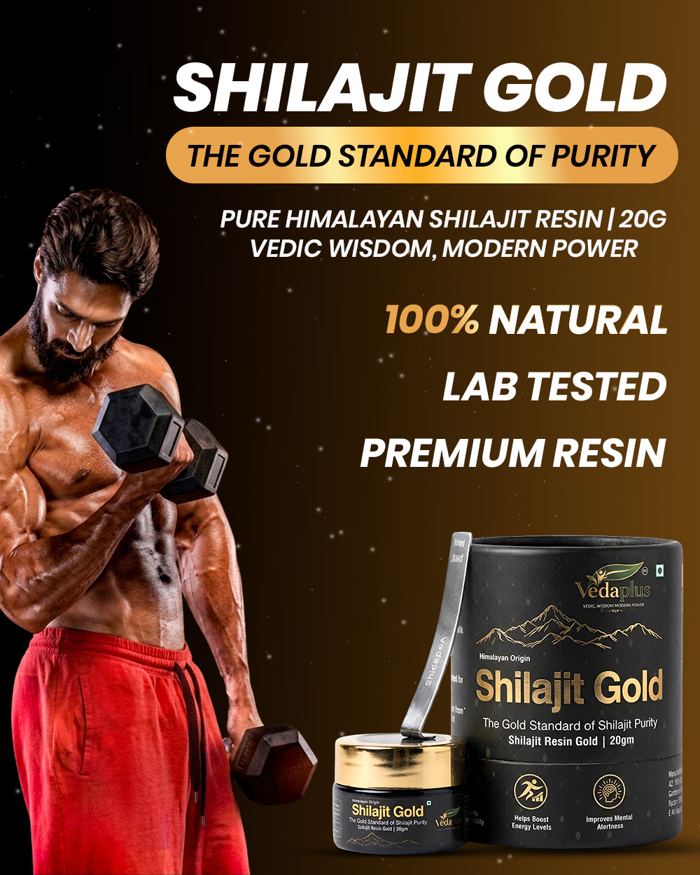 Shilajit Resin Gold 20 gm