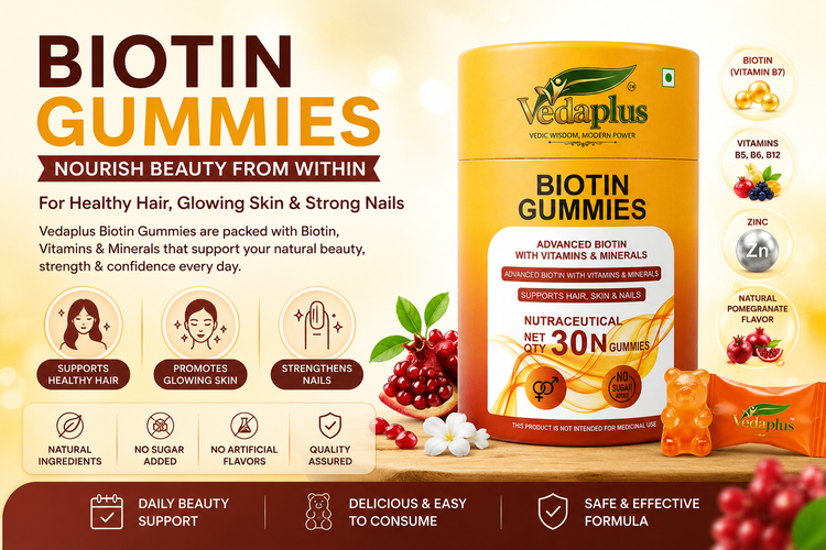 Biotin Gummies for Hair, Skin &amp; Nails: Your Daily Beauty Wellness Companion
