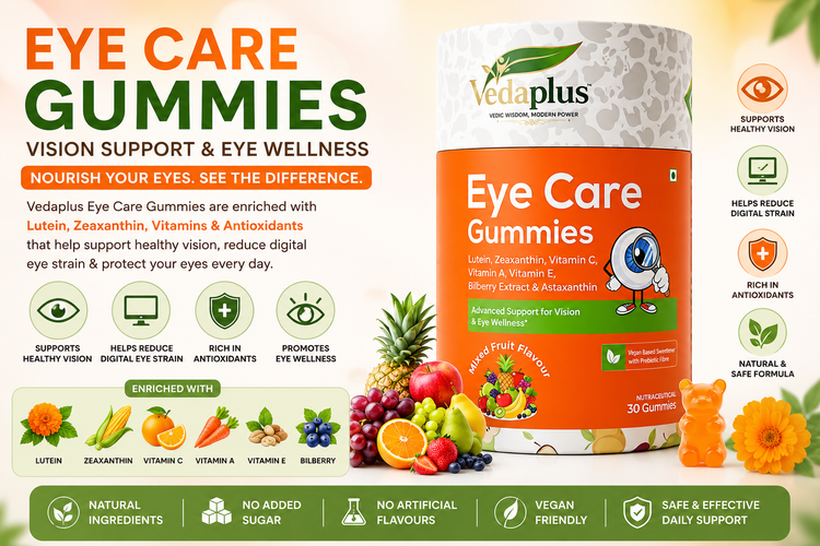 Eye Care Gummies for Vision Support: A Smart Daily Supplement for Healthy Eyes