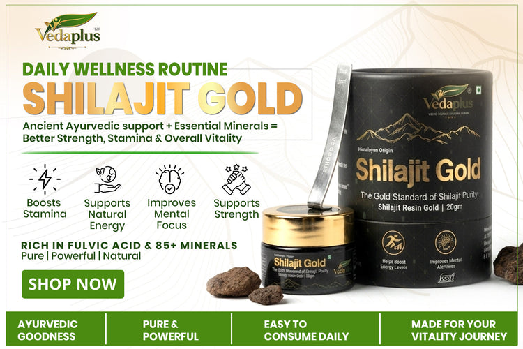 Shilajit Gold Resin Natural Energy, Strength & Vitality Support